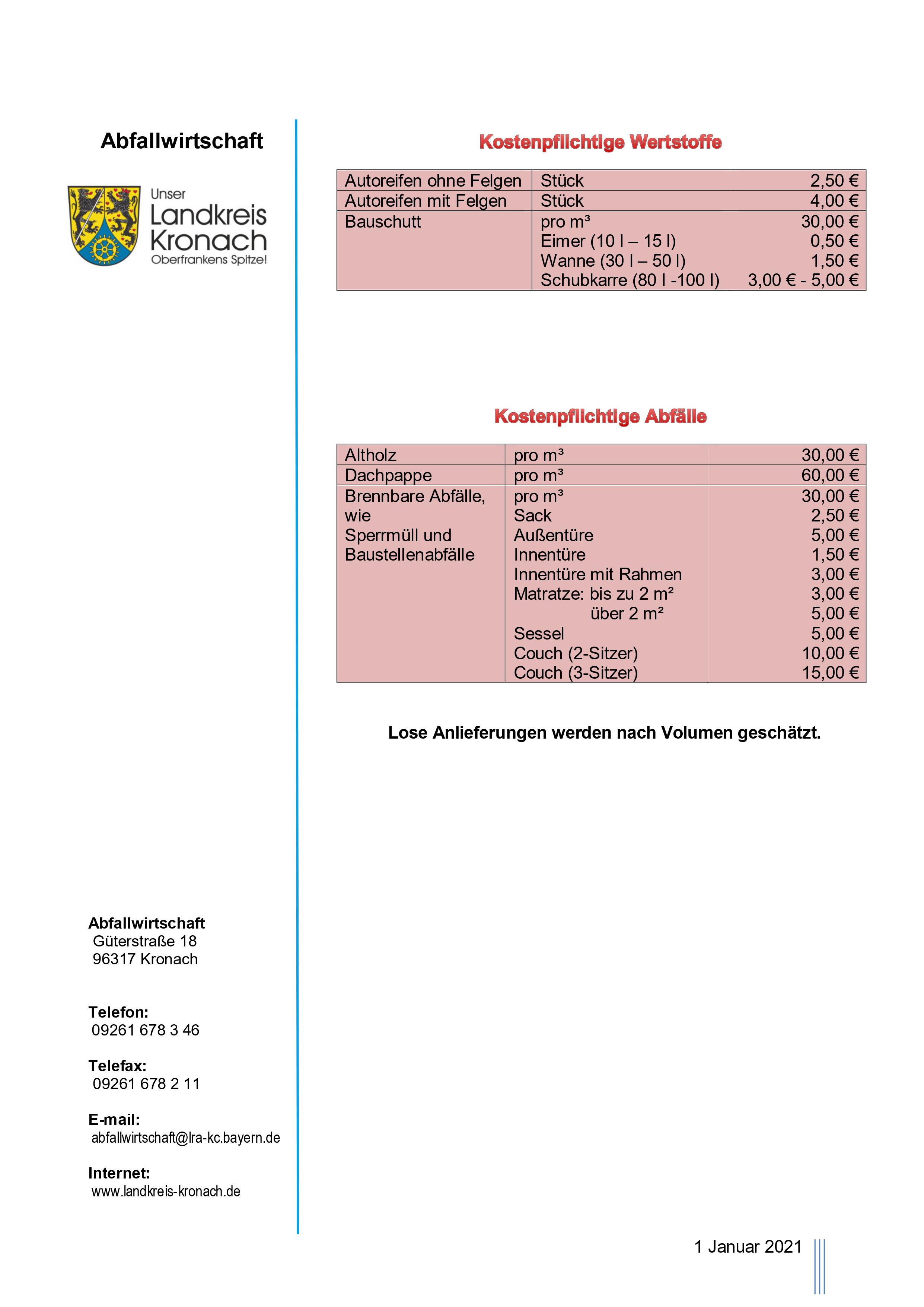 Information Wertstoffhof 2