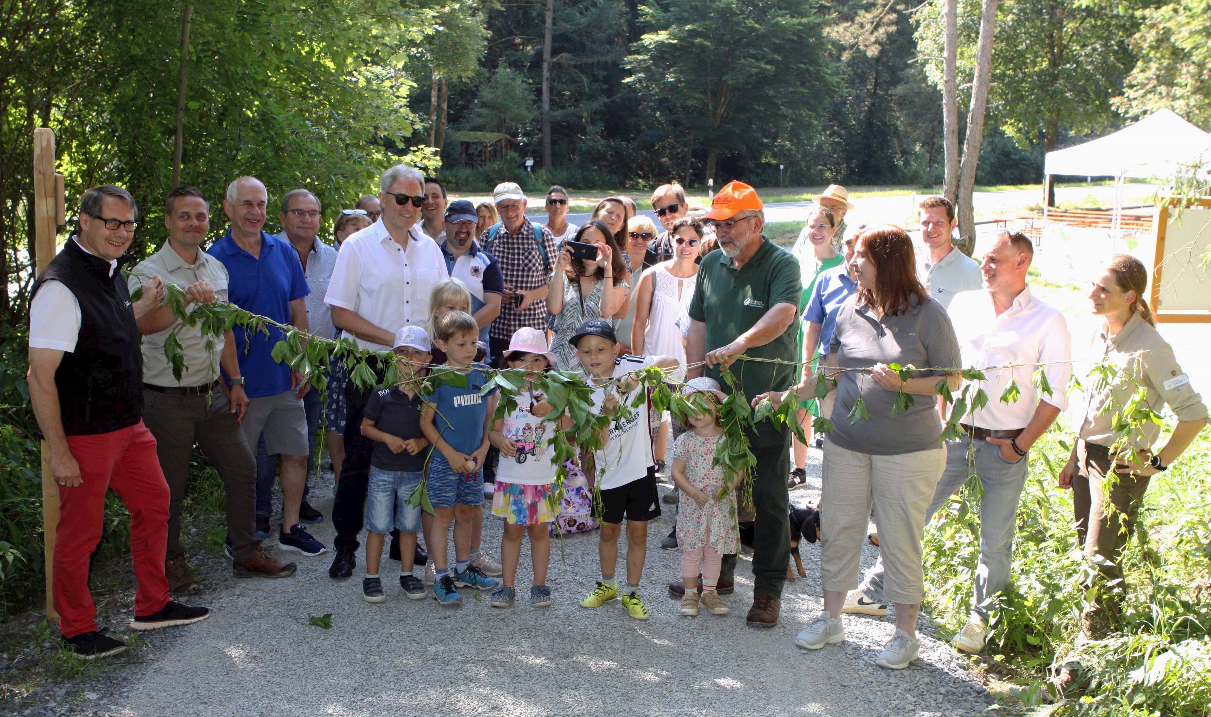 Offizielle Eröffnung des Wald-Aktiv-Pfad im Leitschtal