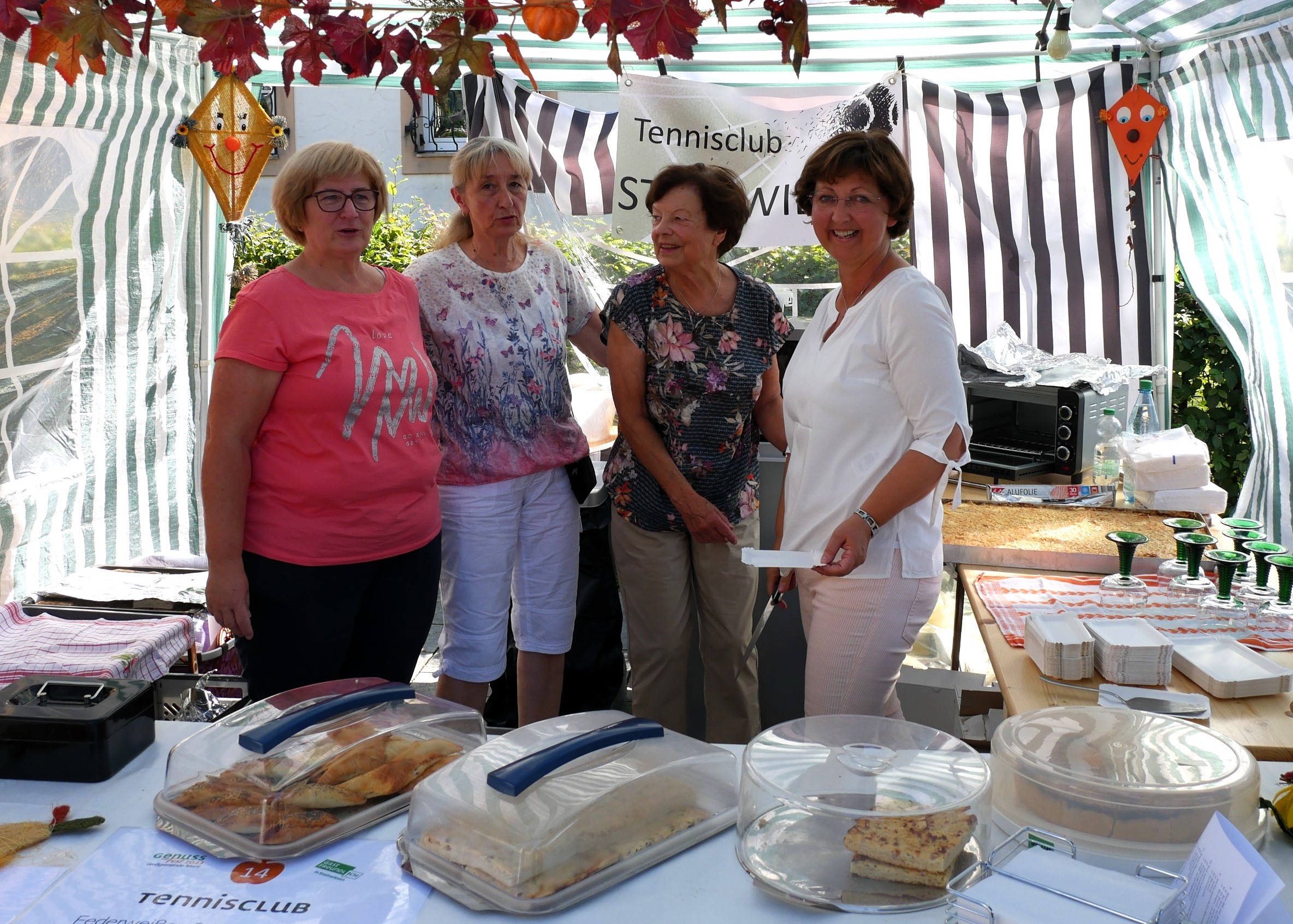 Auch 2024 wieder dabei – Zwiebelkuchen vom Tennisverein.