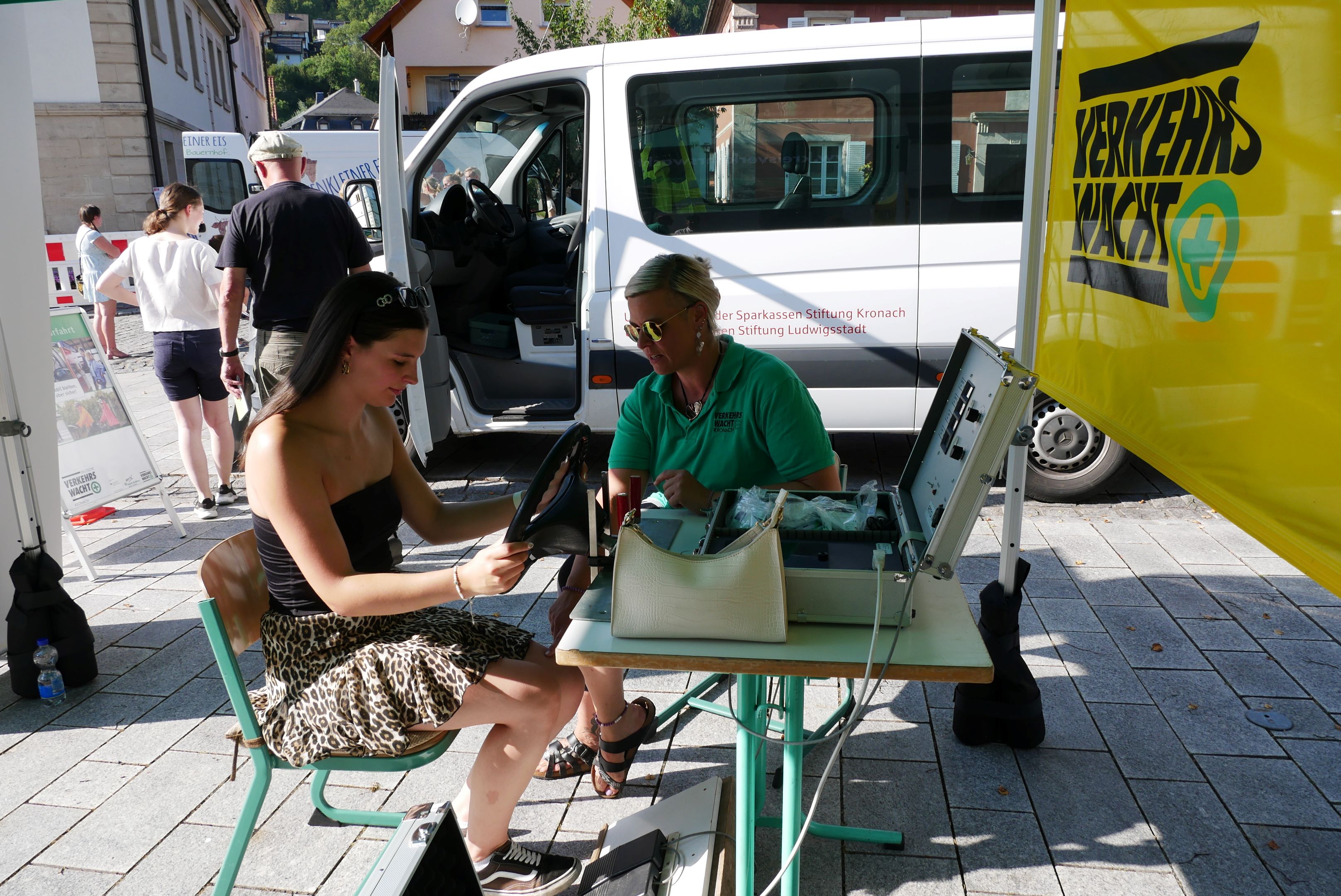 Fahrsimulator der Verkehrswacht.