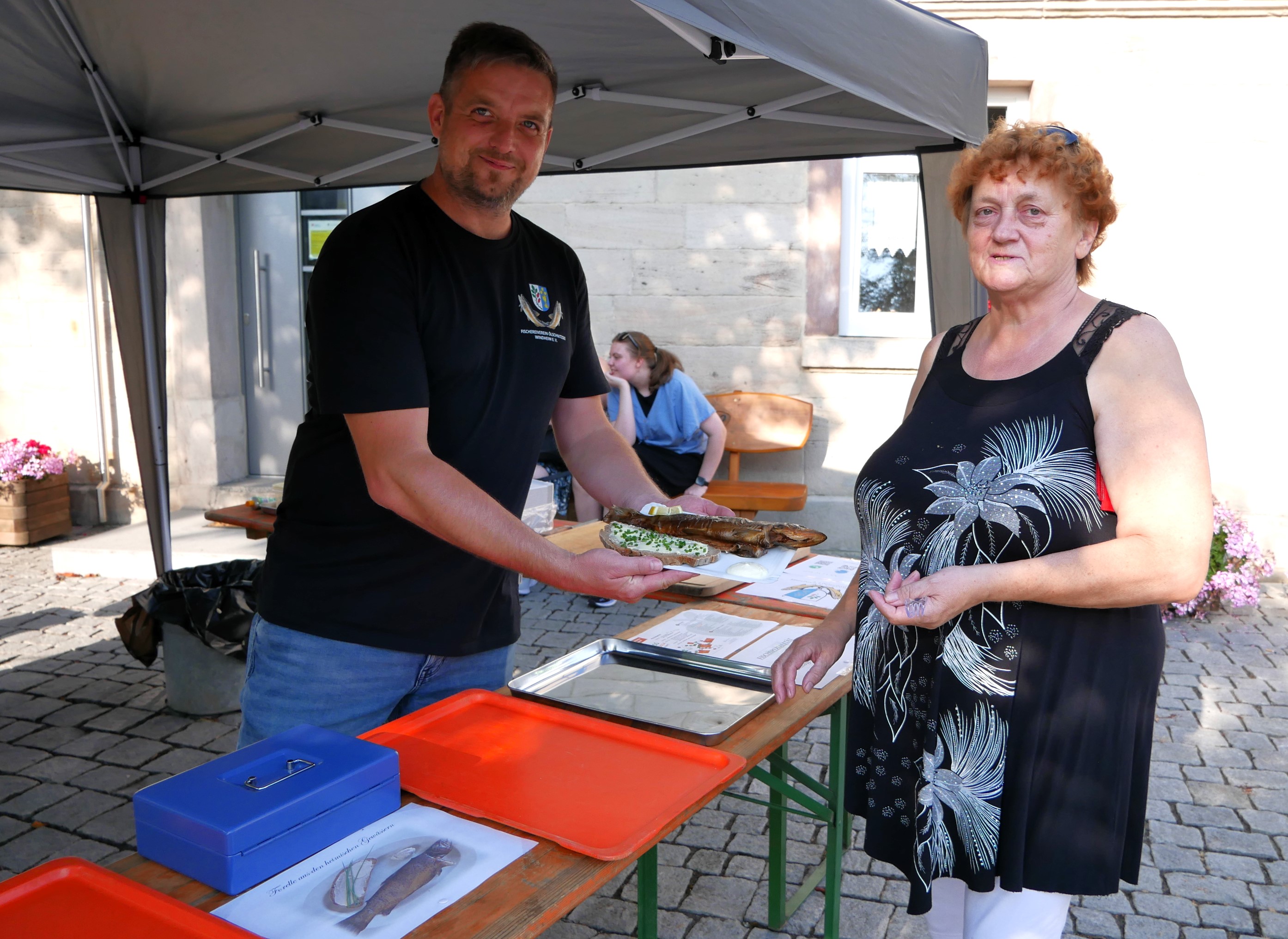 Geräucherte Forellen vom Fischereiverein Ölschnitzsee Windheim