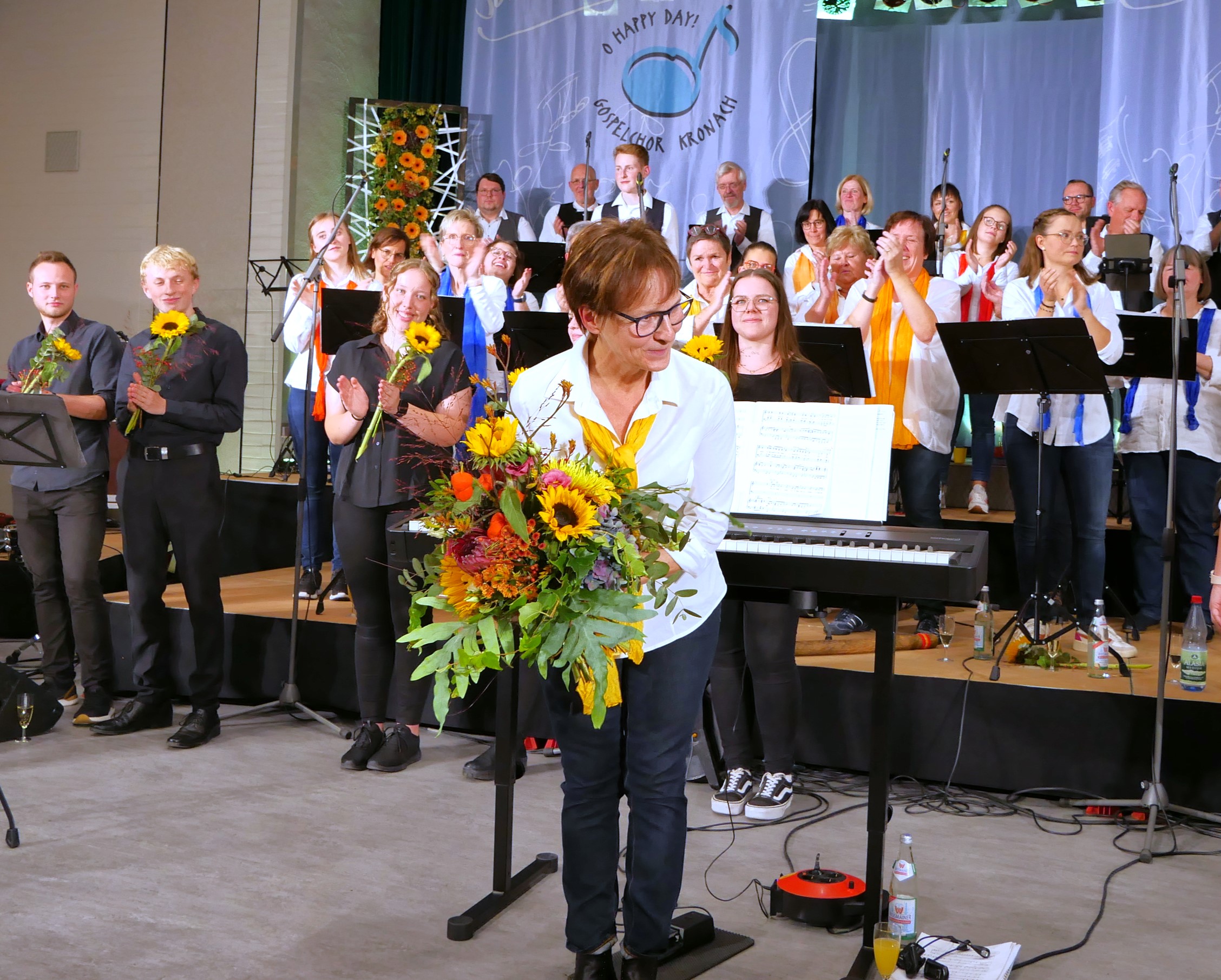 Blumen und Standing Ovations für Christiane Stömer-Rauh