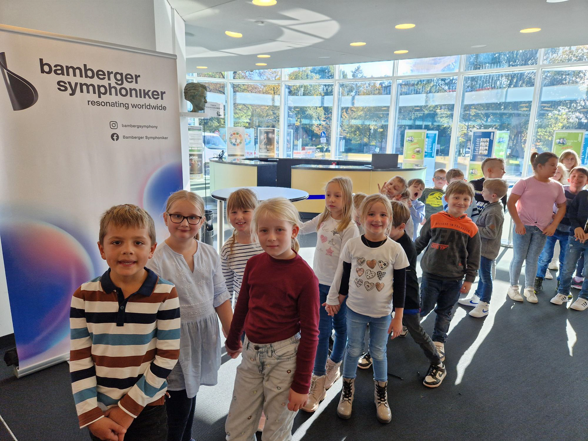 Besuch bei den Bamberger Symphonikern (Foto: GS Steinwiesen)