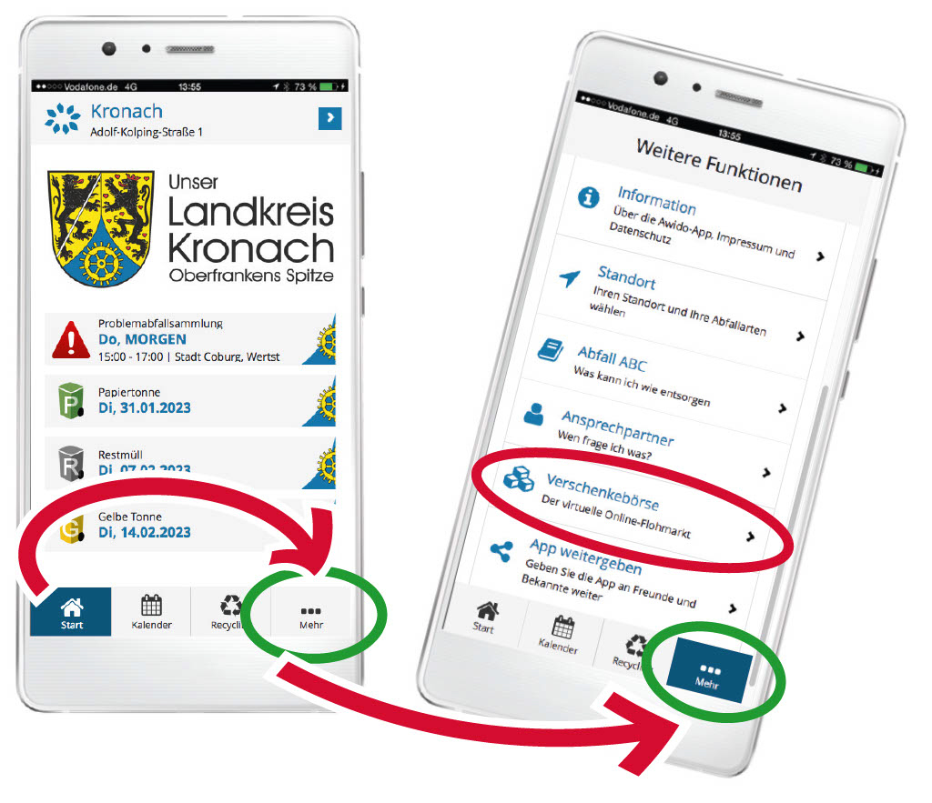 Verschenkebörse Landkreis Kronach