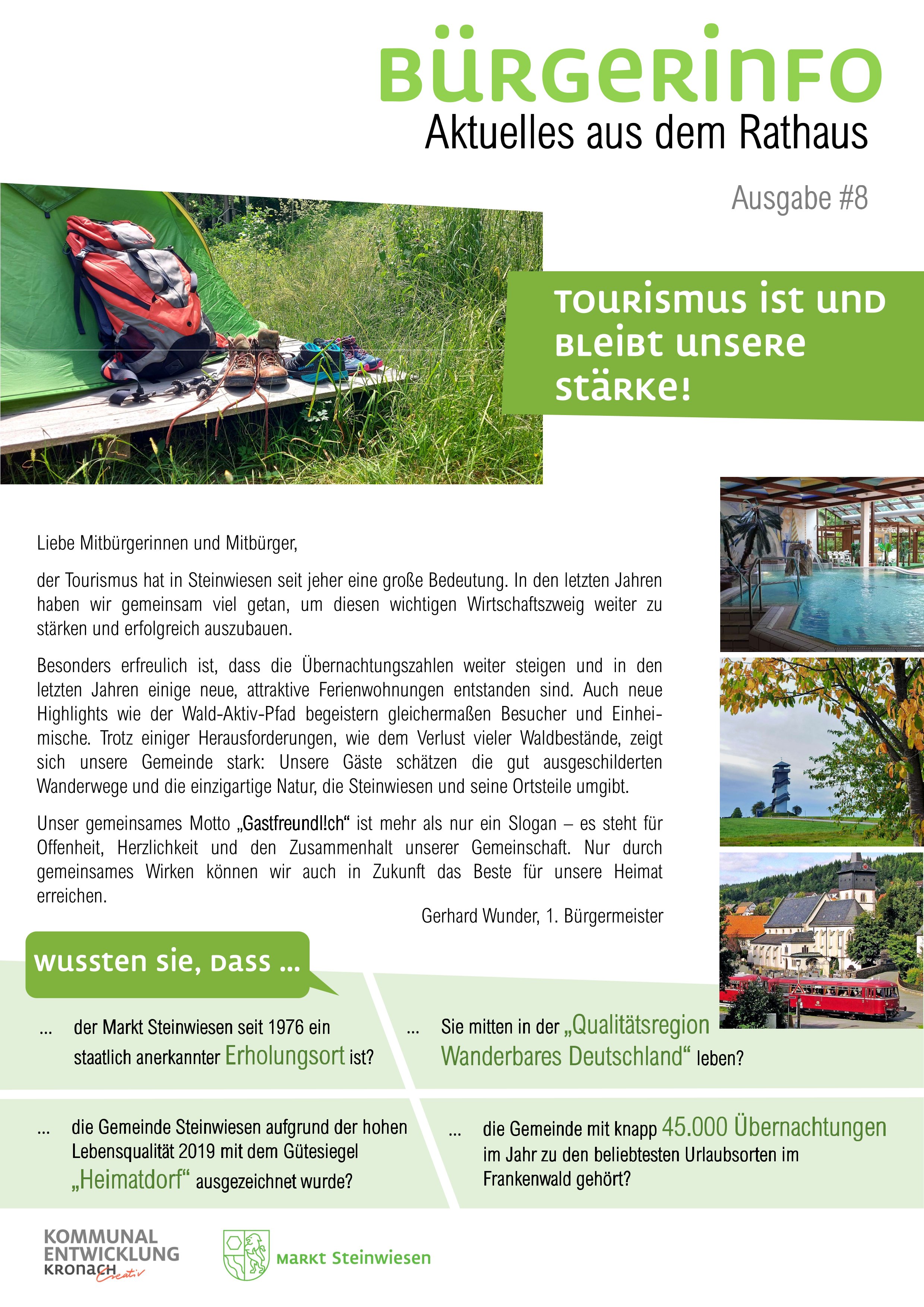 Bürgerinfo – Tourismus 1